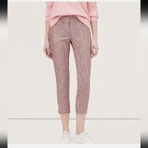 Loft Marisa the river pant women 4 casual workwear cropped girly office office